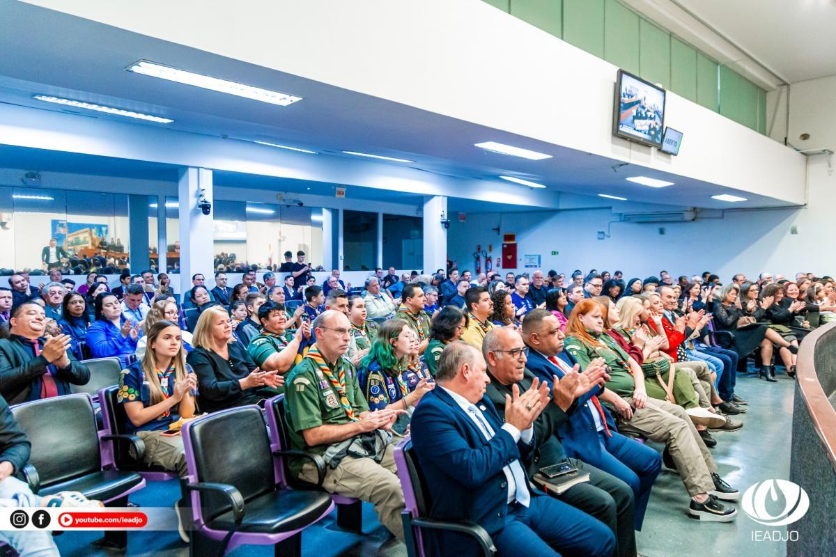​Câmara de Vereadores de Joinville presta homenagem pelos 90 anos da IEADJO