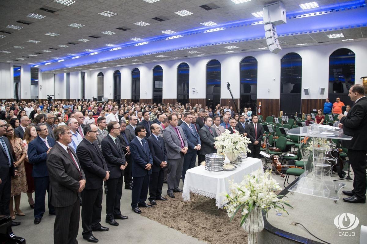 IEADJO realiza AGE e Eleição de Diretoria no primeiro culto de Santa Ceia de 2019