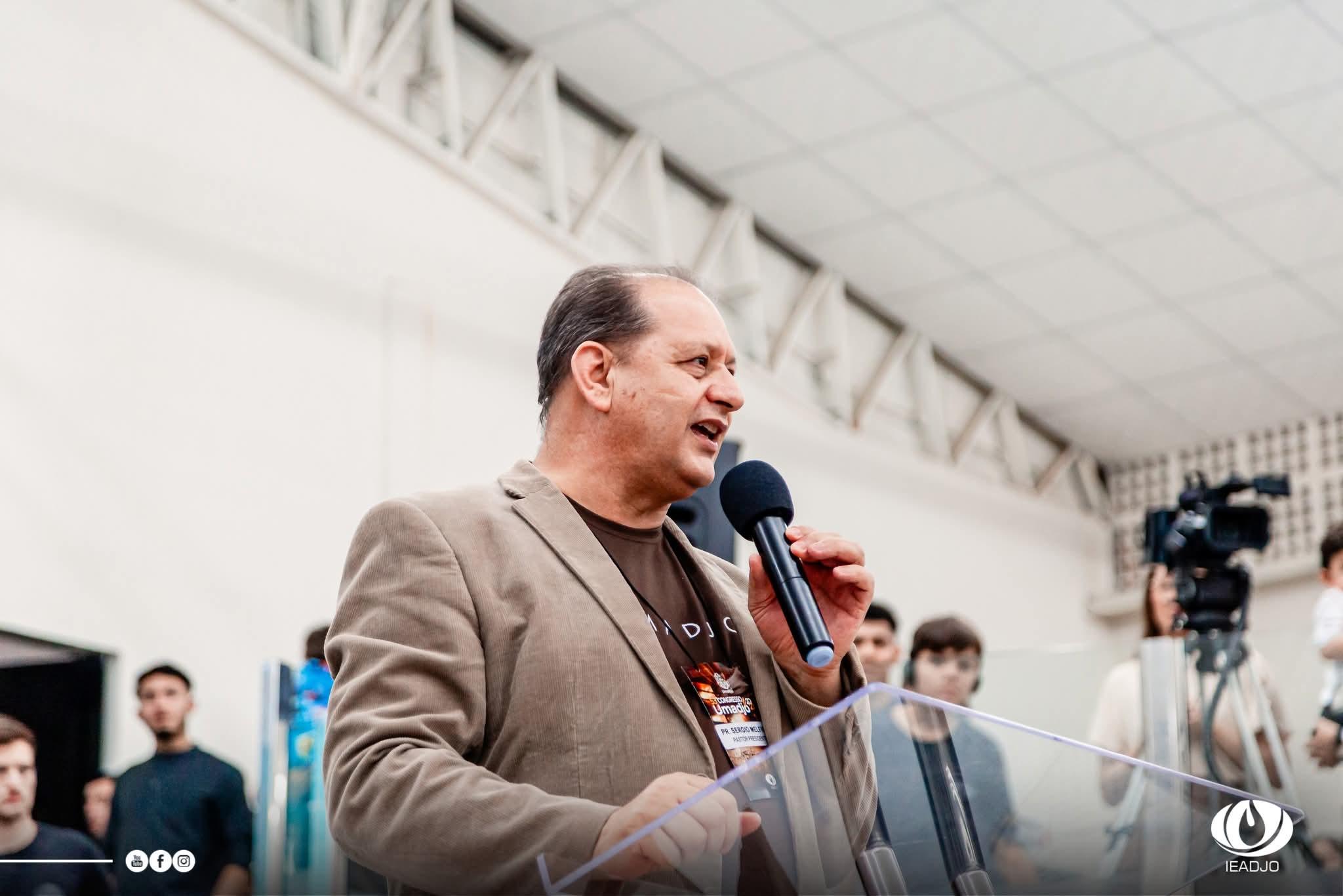 Pastor Sérgio Melfior, presidente da IEADJO.