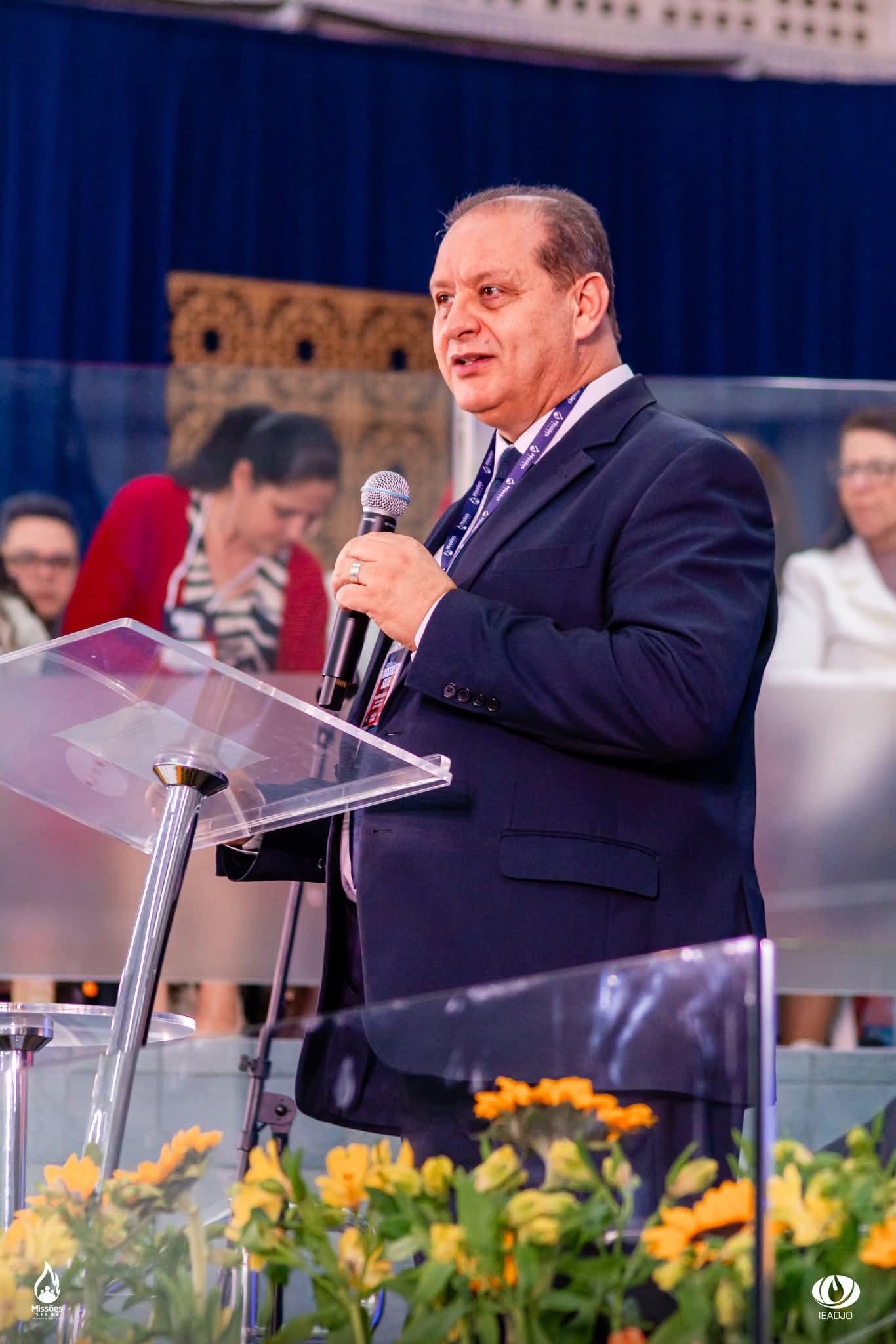 Pastor Sérgio Melfior, presidente da IEADJO.