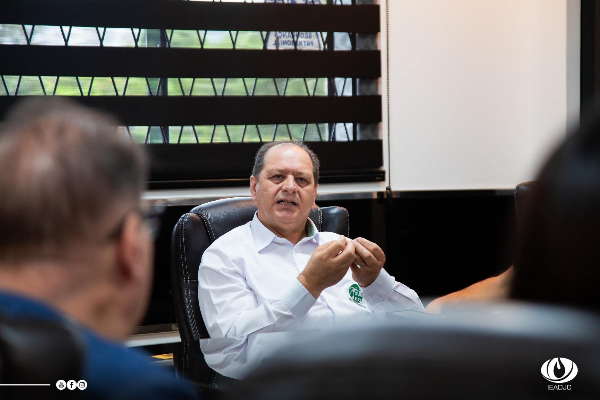 Pr. Sérgio Melfior, presidente da IEADJO.