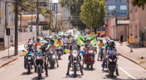 Motosseata: Ação evangelística leva motociclistas às ruas de Joinville