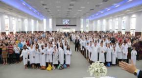 IEADJO batiza 230 novos membros e conversões marcam o 6º batismo de 2018