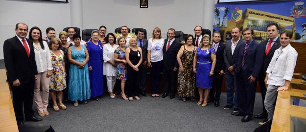 Vice-coordenadora da UFADVILLE é homenageada na Câmara de Vereadores de Joinville