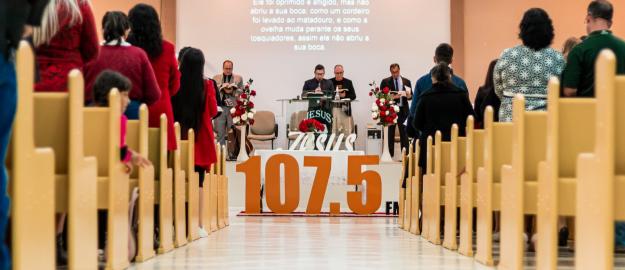 IEADJO Fátima recebe culto da Rádio 107