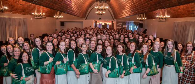 Retiro ‘Sou Resiliente, Sou Confiante”, da UFADVILLE, Reúne 500 mulheres em Gravatal