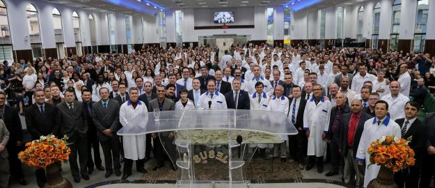 238 Novos Membros descem às Águas em Penúltimo Batismo de 2019 na IEADJO