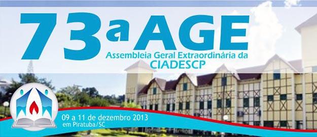 73ª Assembleia Geral Extraordinária da CIADESCP