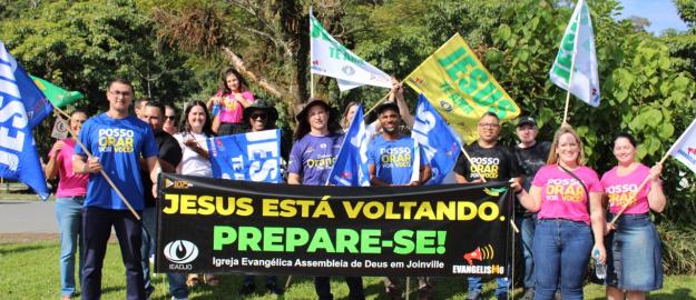 Evangelização na Festa do Trabalhador de Joinville faz história em SC