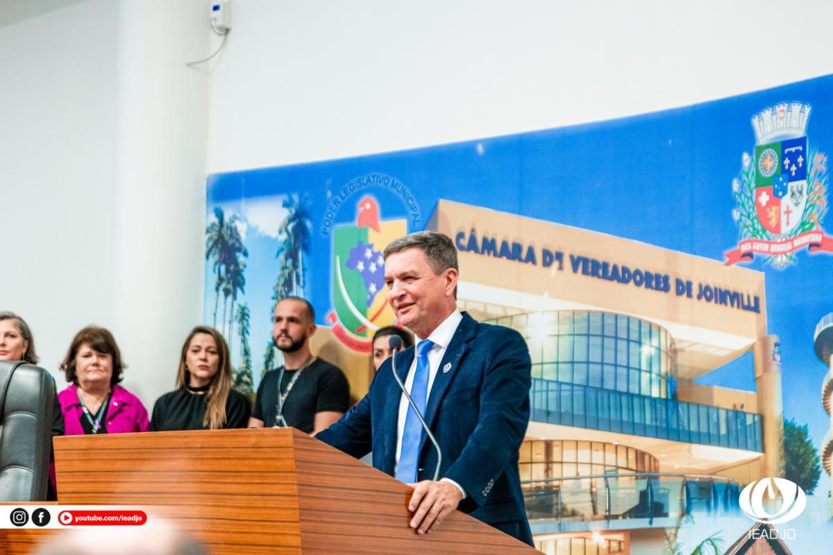 Câmara de Vereadores de Joinville presta homenagem pelos 90 anos da IEADJO