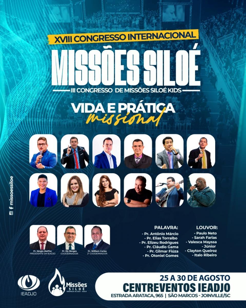 18º Congresso Internacional de Missões Siloé e 3º Congresso de Missões Siloé Kids