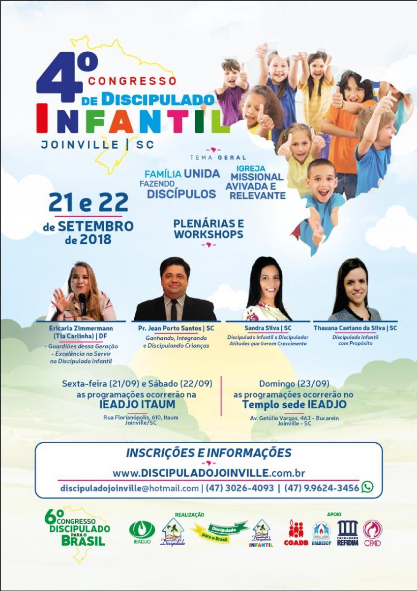 4º Congresso de Discipulado Infantil