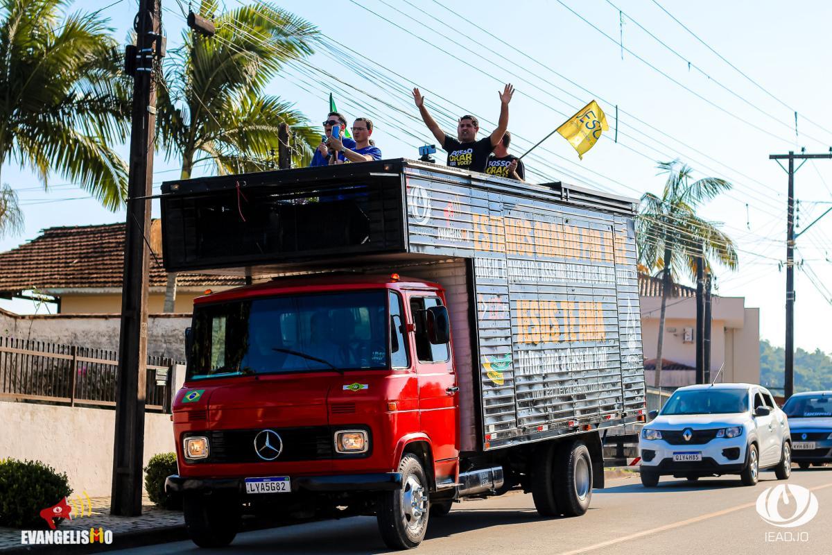Ações Evangelísticas ganham as ruas das Regiões Leste e Sudeste de Joinville - Julho 2021