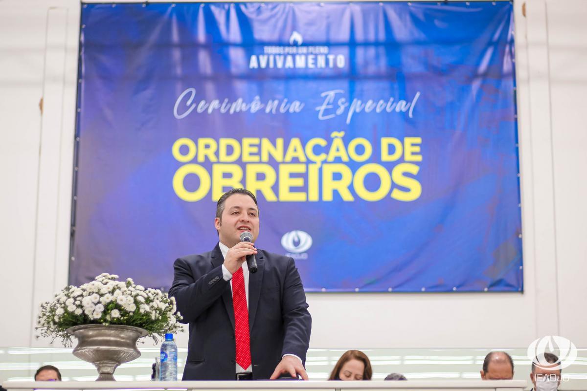 Cerimônia Especial: IEADJO promove 1ª Ordenação de Diáconos e Presbíteros pós-pandemia - Agosto 2021
