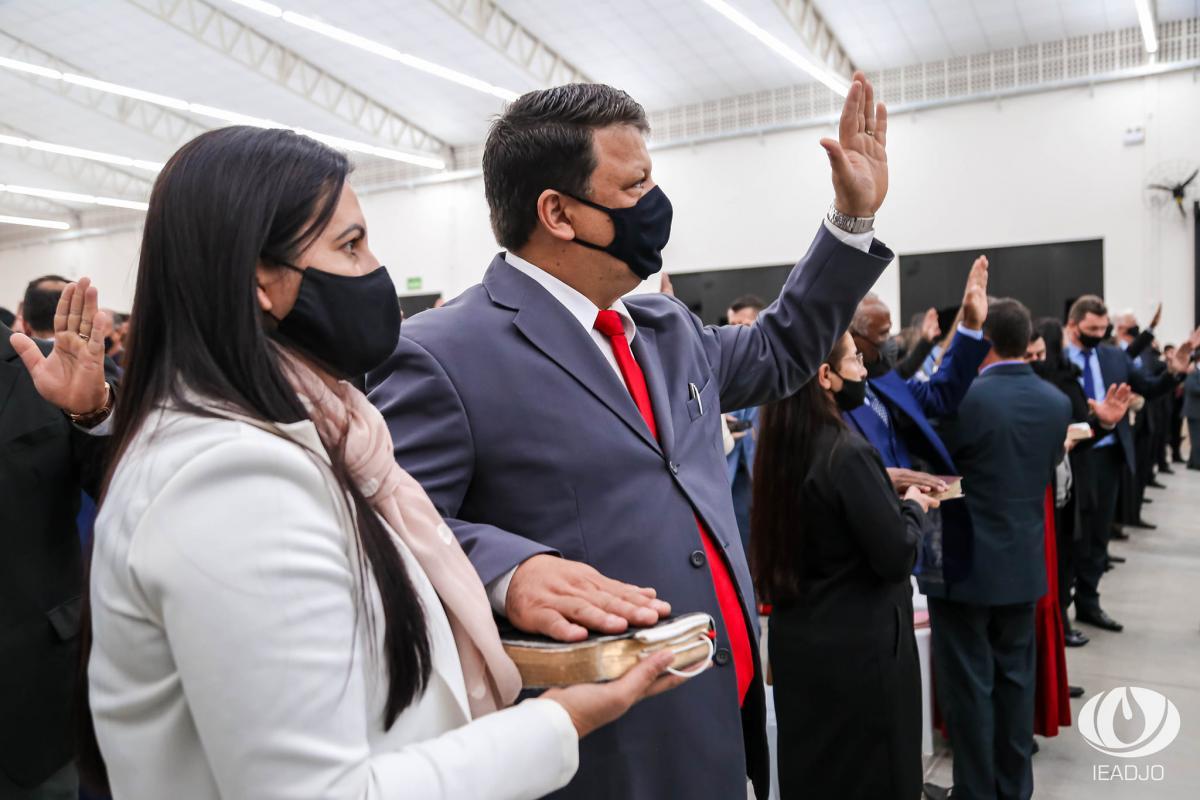 Cerimônia Especial: IEADJO promove 1ª Ordenação de Diáconos e Presbíteros pós-pandemia - Agosto 2021