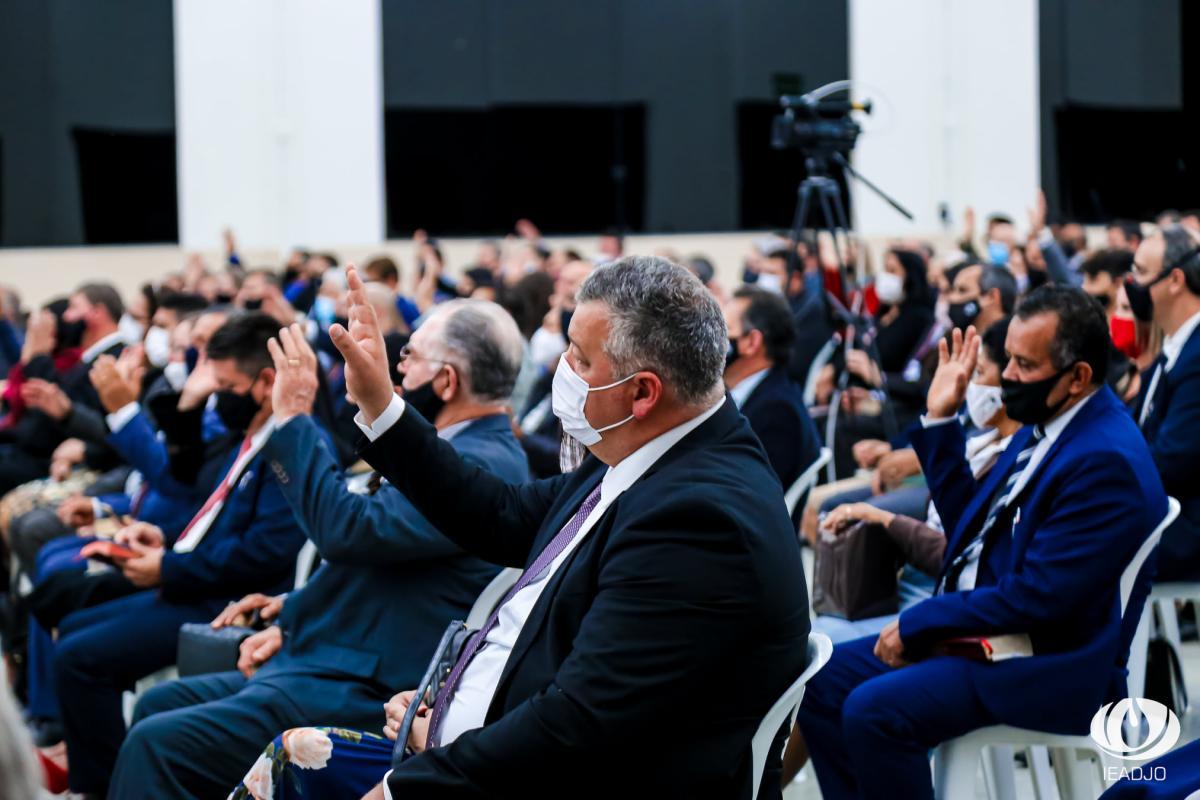Cerimônia Especial: IEADJO realiza Ordenação de Evangelistas e Pastores locais - Setembro 2021