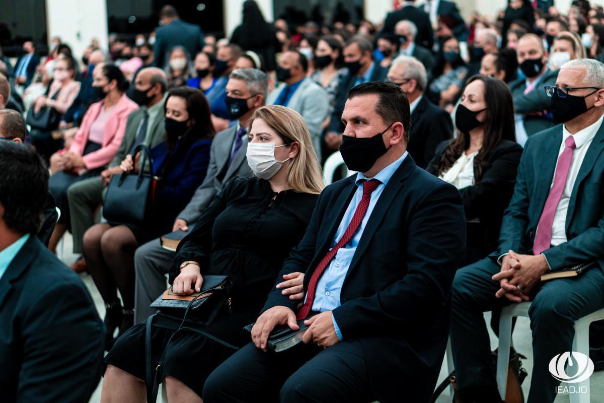 Cerimônia Especial: IEADJO realiza Ordenação de Evangelistas e Pastores locais - Setembro 2021