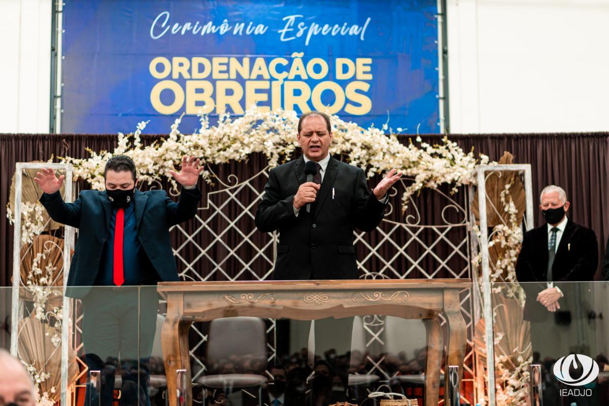 Cerimônia Especial: IEADJO realiza Ordenação de Evangelistas e Pastores locais - Setembro 2021