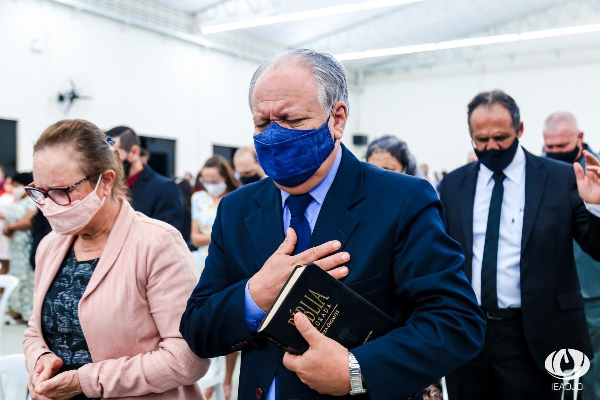 Cerimônia Especial: IEADJO realiza Ordenação de Evangelistas e Pastores locais - Setembro 2021