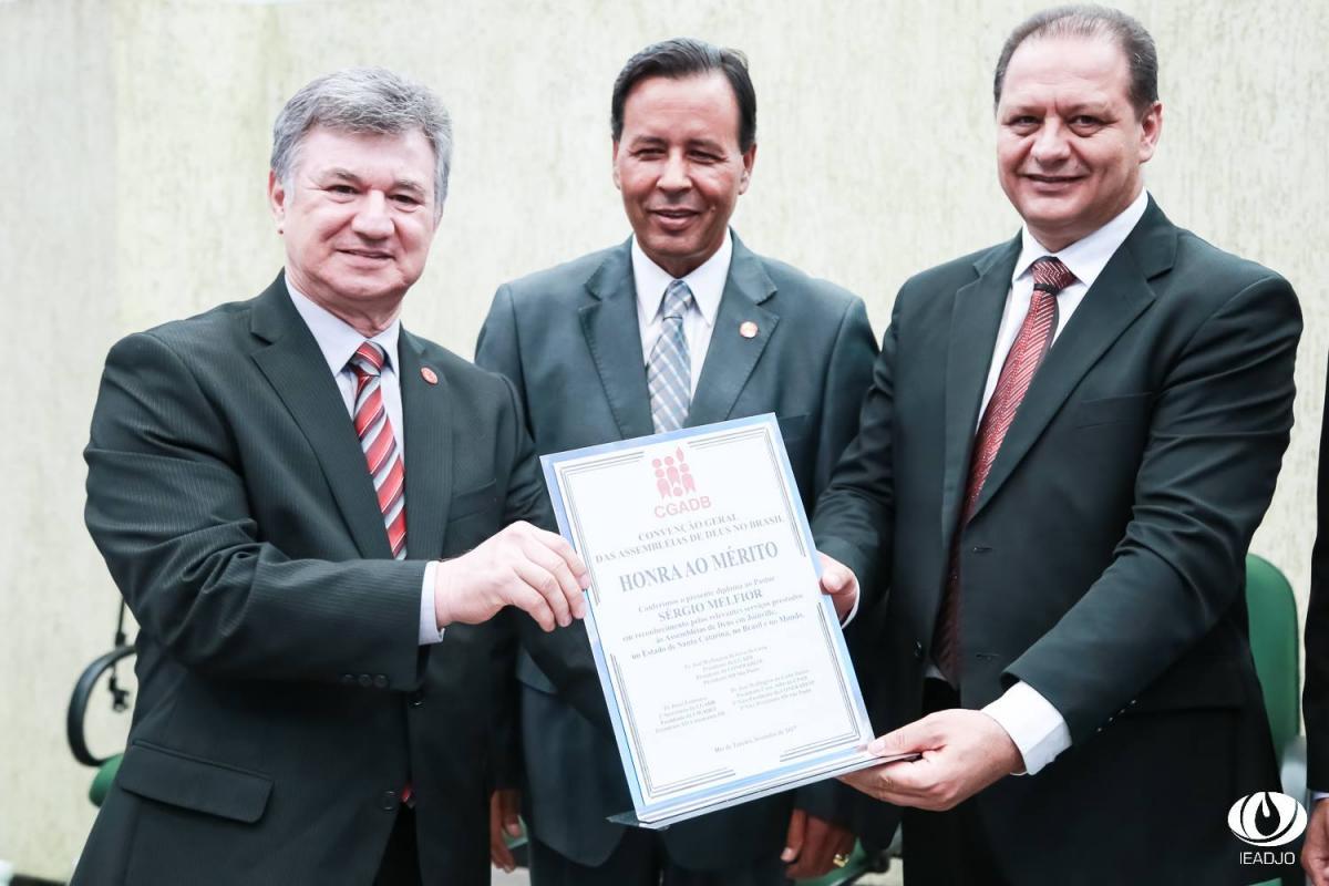 Comitiva da CGADB participa da Reunião Geral de Obreiros da IEADJO - Fevereiro 2017