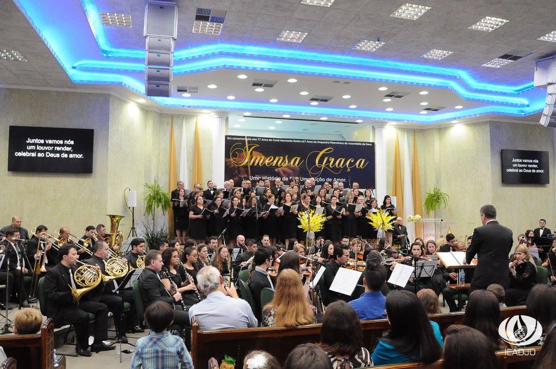 Coral e Orquestra celebram aniversário com Musical "Imensa Graça" - Setembro 2016