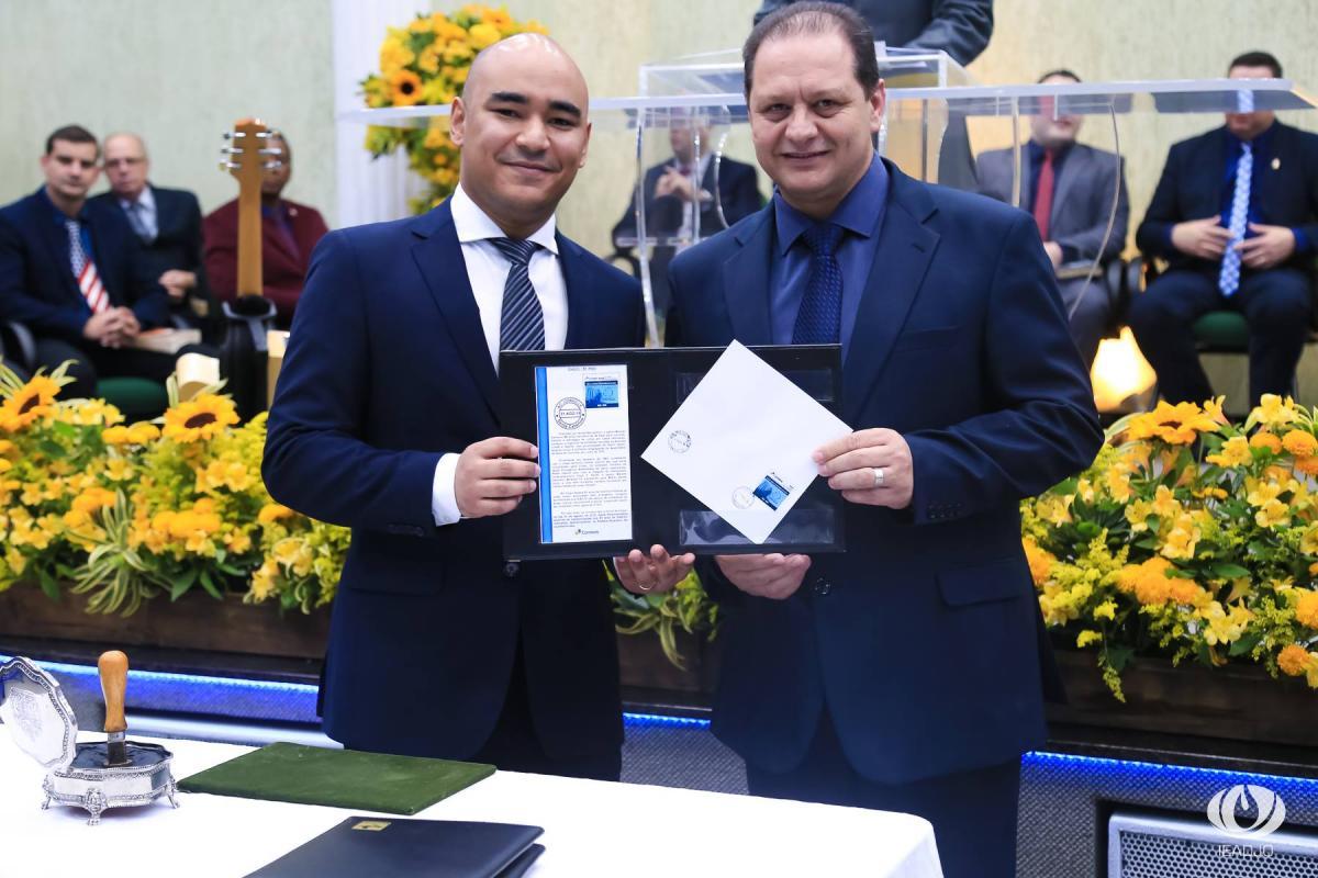 Correios de Santa Catarina lançam Selo Comemorativo pelos 85 anos da IEADJO - Agosto 2018