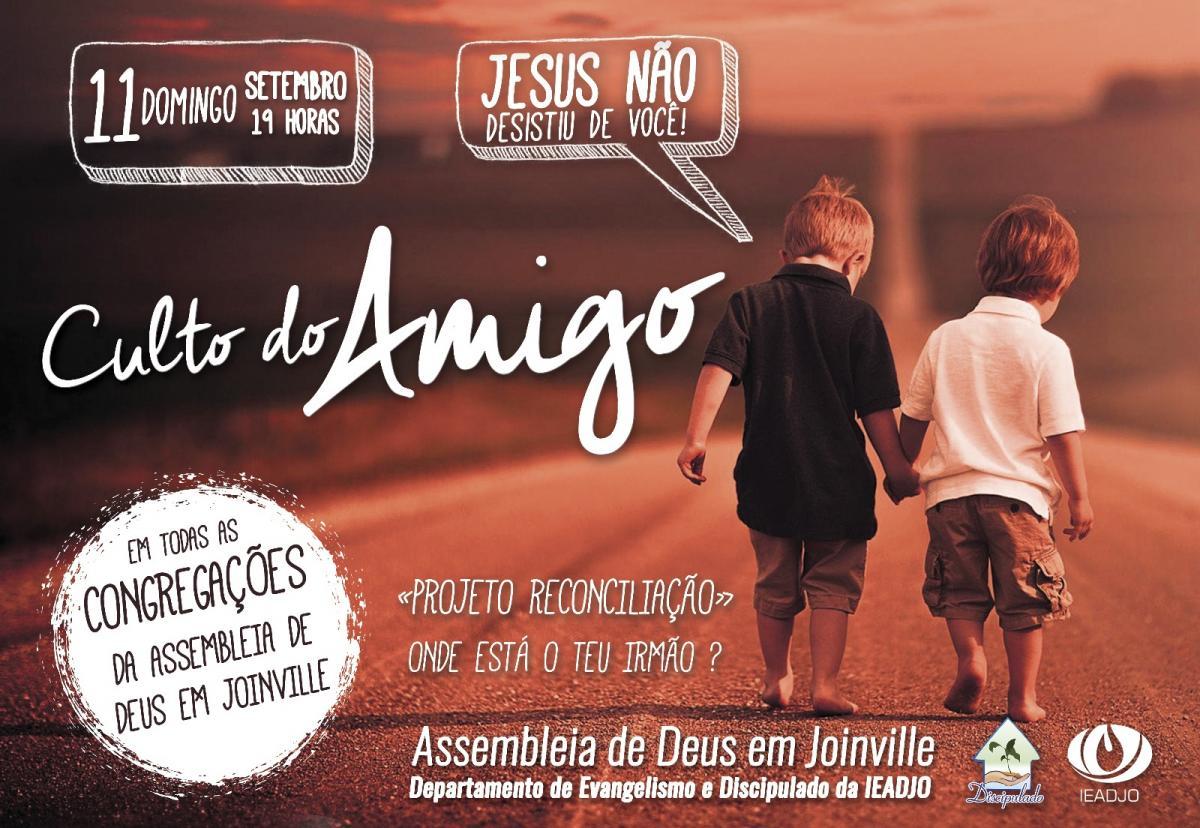 Projeto de Reconciliação envolve todos os setores da IEADJO - Setembro 2016