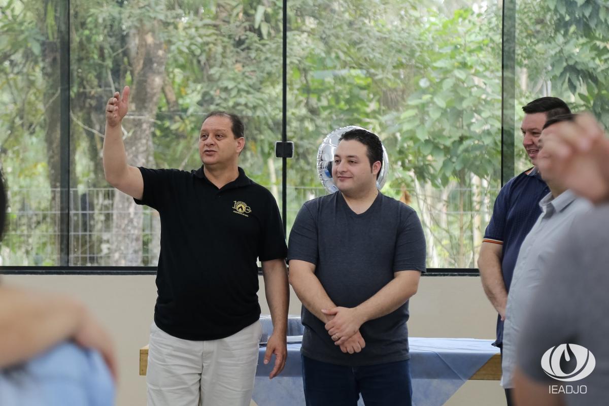 Departamento de TI da IEADJO comemora aniversário do Pr Eliseu Melfior - Julho 2019