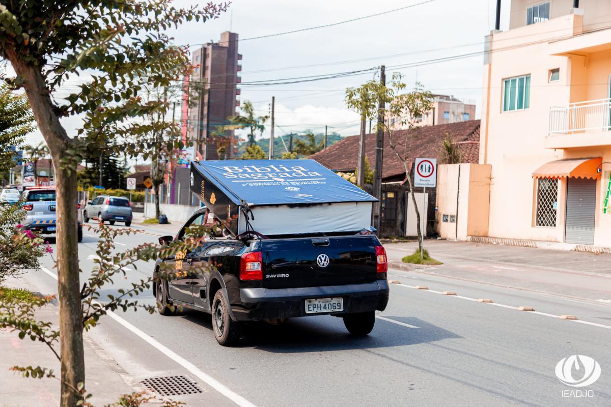 ​Evangelismo: IEADJO promove 1ª Caminhada do Dia da Bíblia - Dezembro 2021