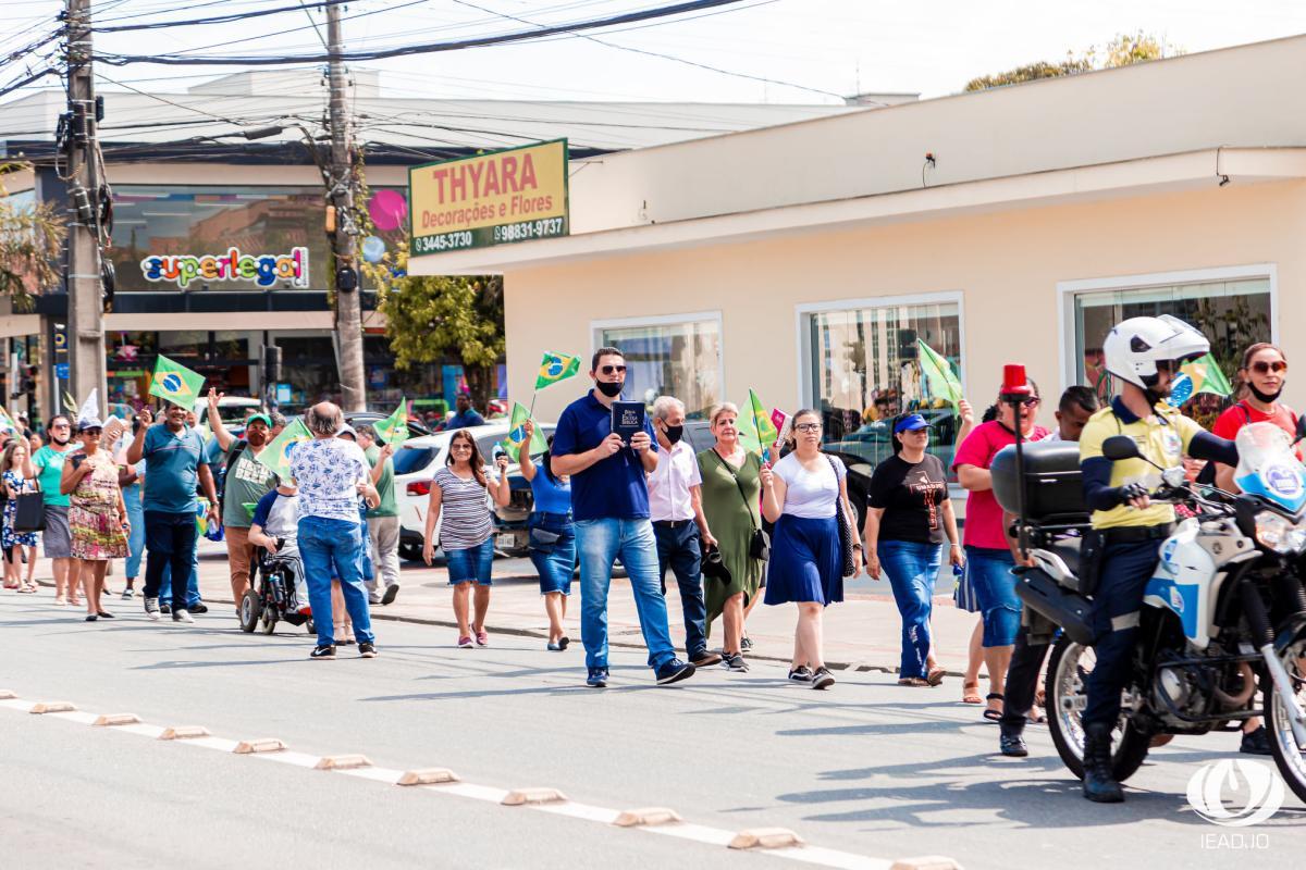 ​Evangelismo: IEADJO promove 1ª Caminhada do Dia da Bíblia - Dezembro 2021