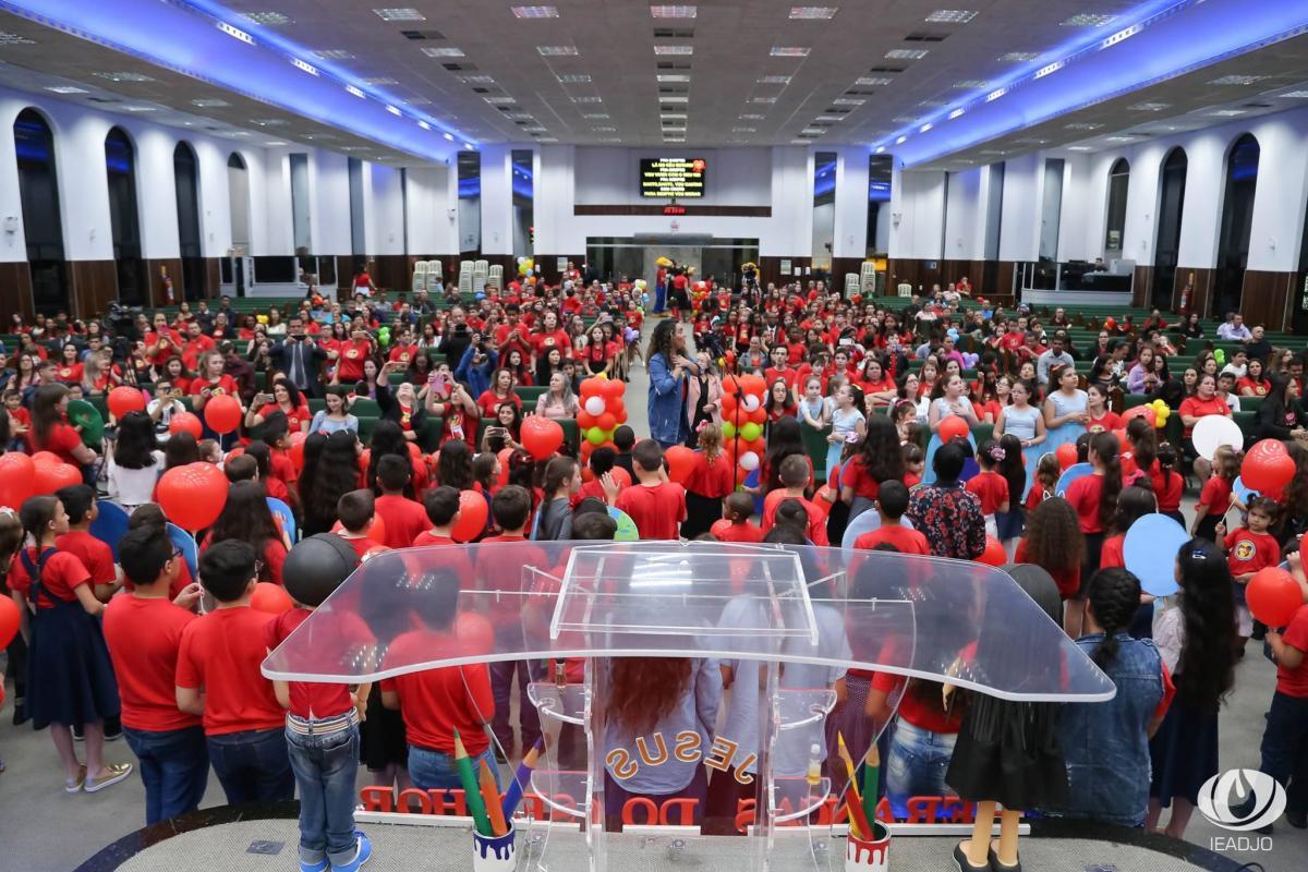 Família é destaque no Congresso Infantil da IEADJO - Outubro 2018