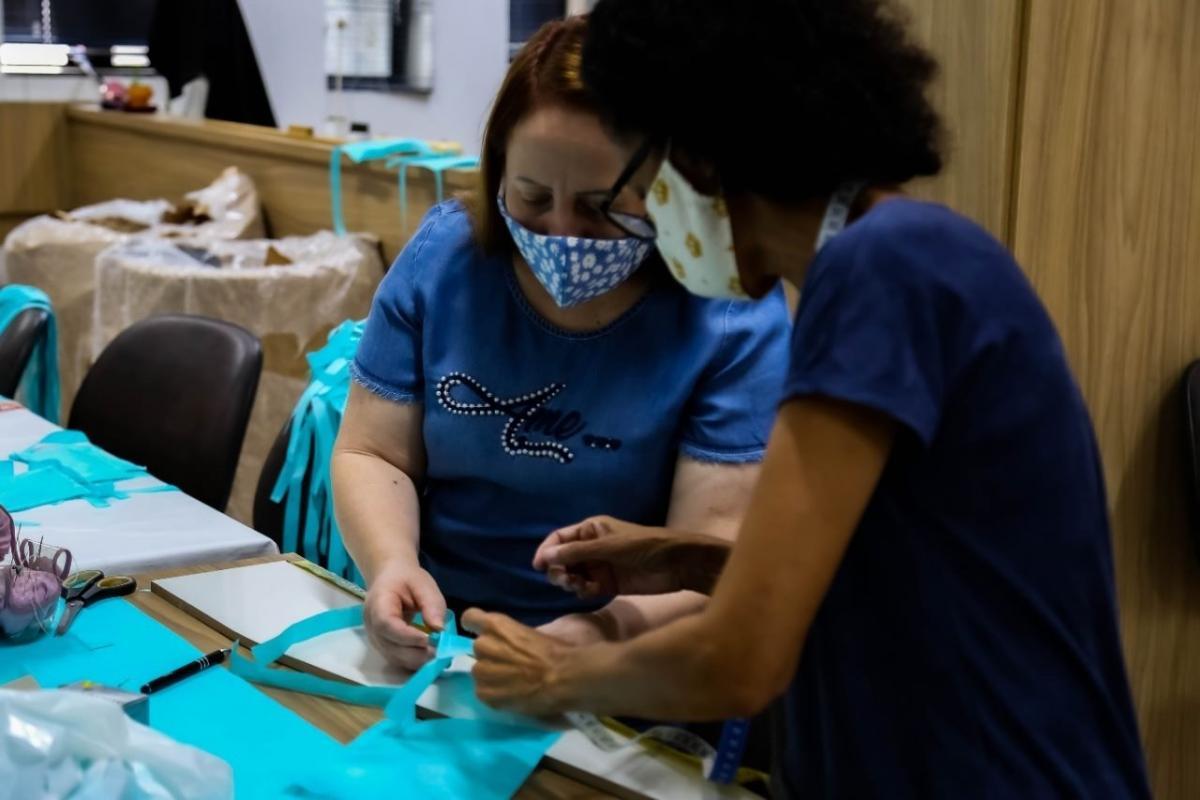 Hospital Infantil e IEADJO: parceiros na confecção de máscaras - Maio 2020