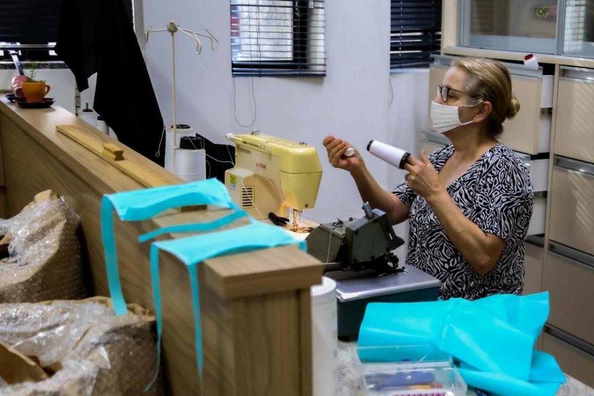 Hospital Infantil e IEADJO: parceiros na confecção de máscaras - Maio 2020