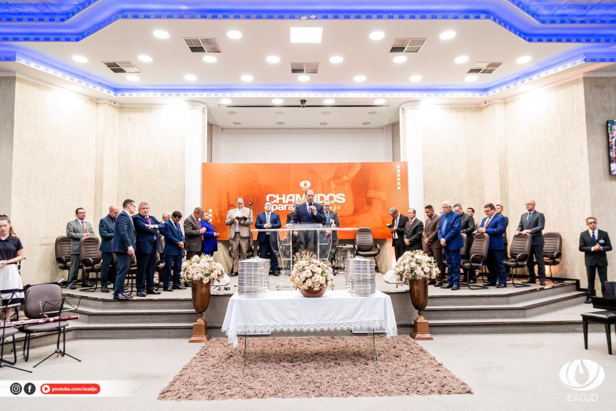 Assembleia Geral e apresentação de Diretorias marcam culto de Santa Ceia - Fevereiro 2023