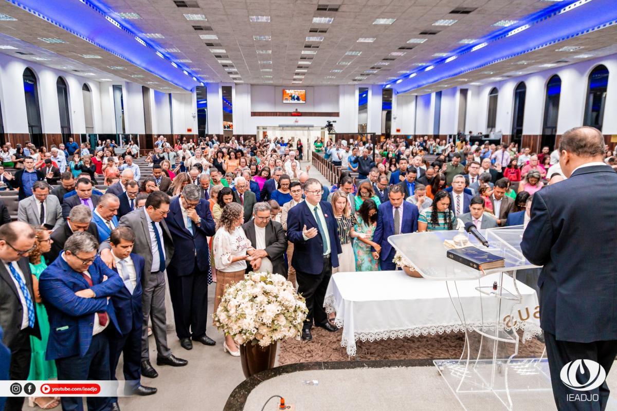 Assembleia Geral e apresentação de Diretorias marcam culto de Santa Ceia - Fevereiro 2023