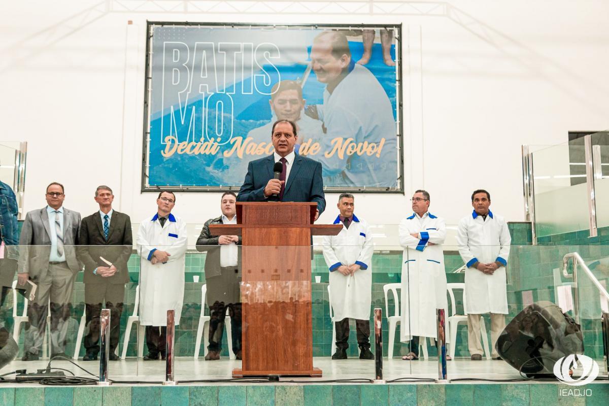 IEADJO realiza terceiro grande batismo de 2022