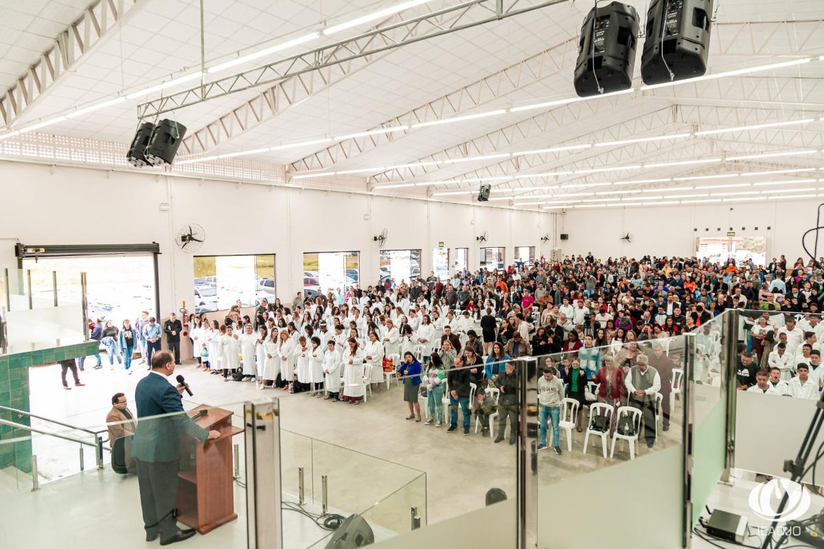 IEADJO realiza terceiro grande batismo de 2022