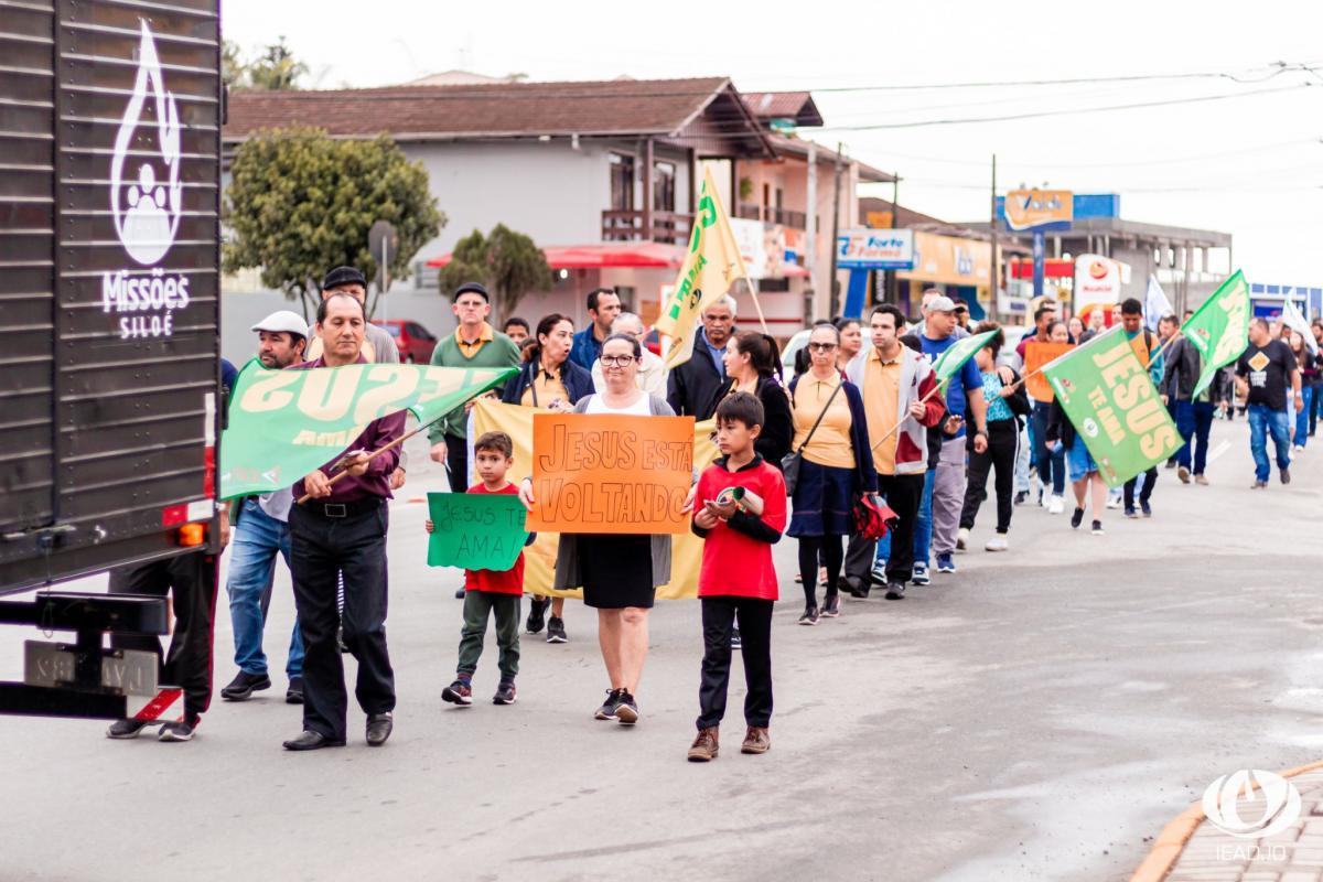 IEADJO Evangelismo promove “Caminhada pela Vida” no Vila Nova, Região Oeste - Agosto 2022