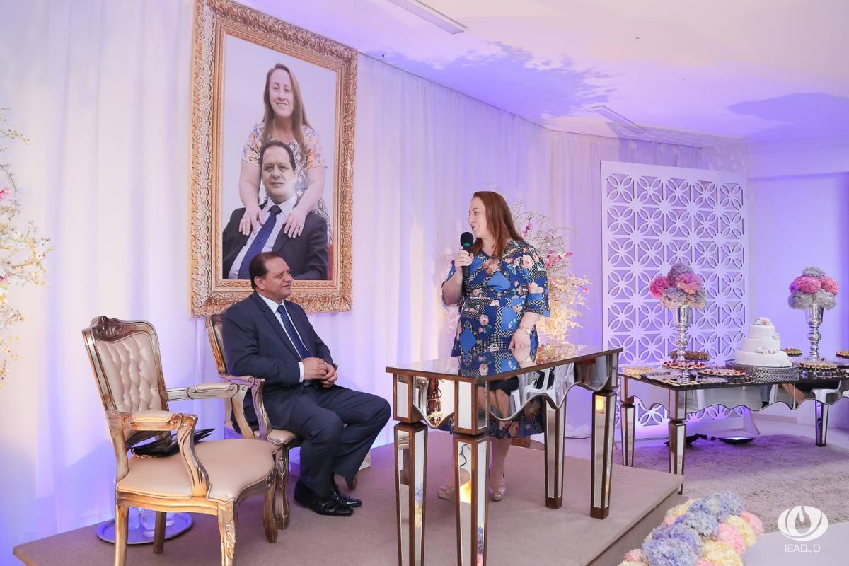 IEADJO celebra aniversário da Pastora Maria Helena Melfior - Abril 2018