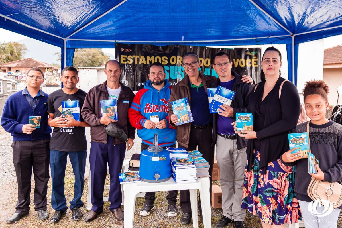 Missões Urbanas: IEADJO evangeliza mais de 140 mil na “Operação Finados” - Novembro 2022