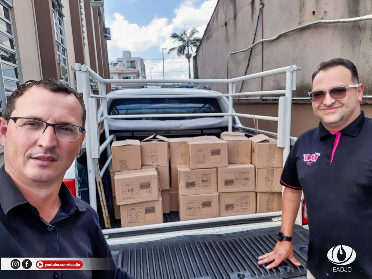 Impacto de Evangelização: IEADJO distribui cerca de 10 mil literaturas