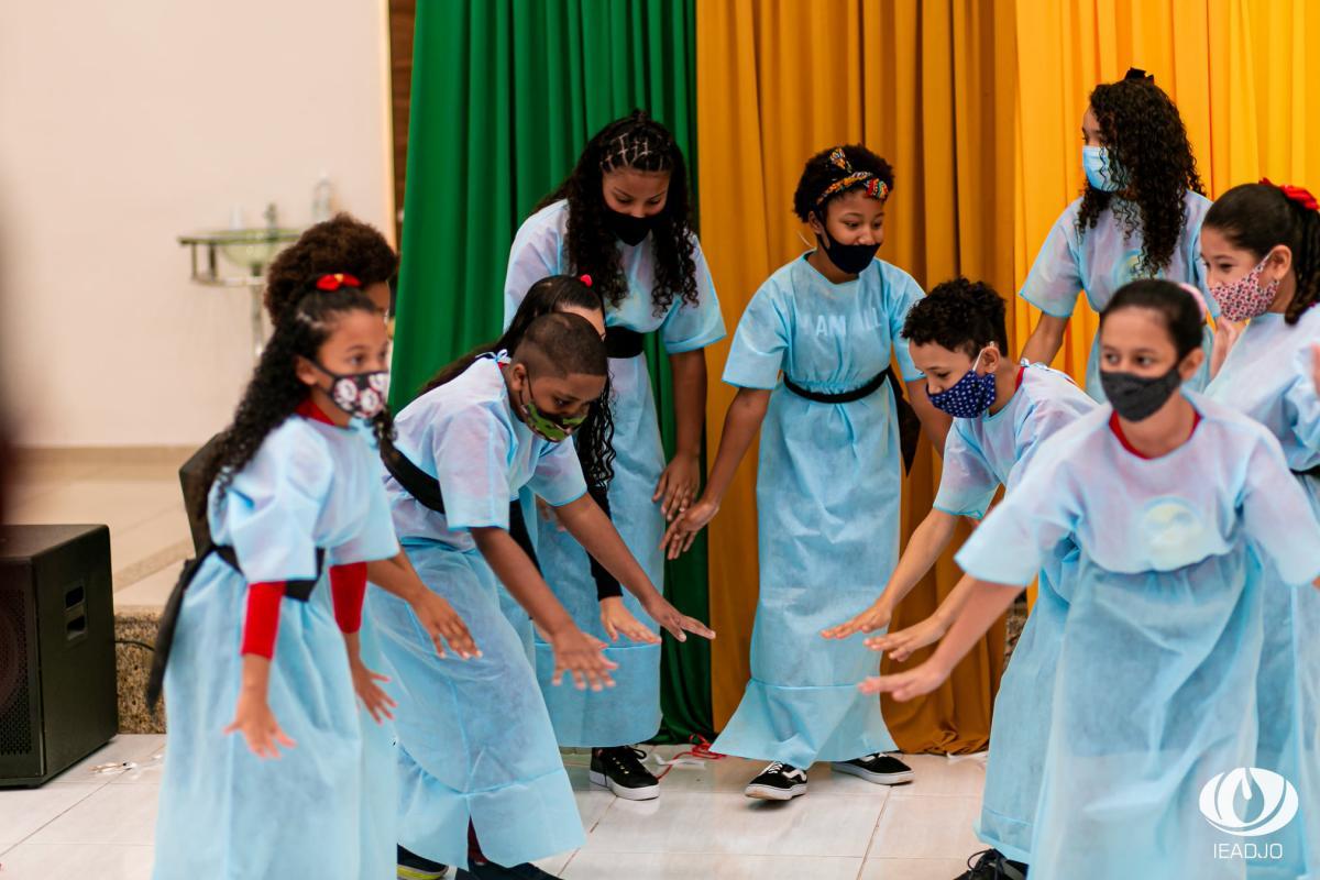 IEADJO Kids realiza 2º Encontro de Coreografia - Junho 2021
