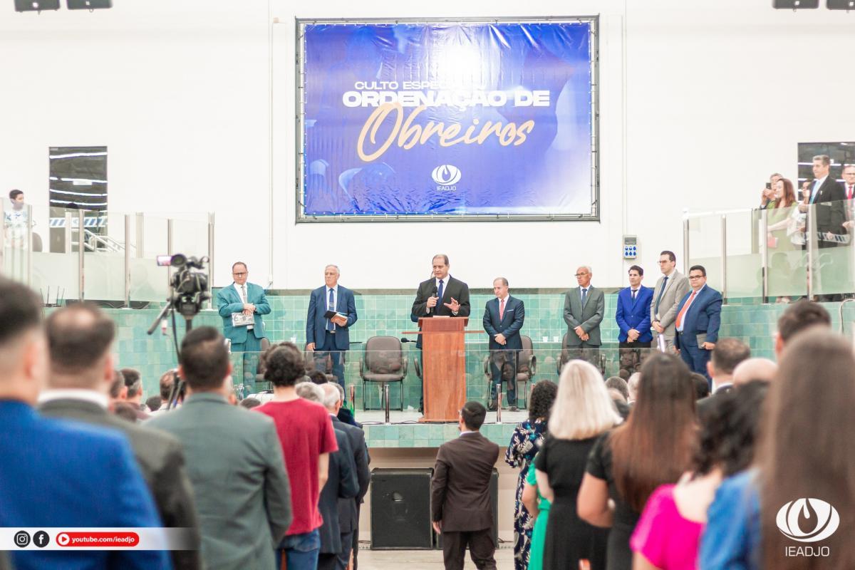 IEADJO realiza Ordenação de Obreiros Locais em Culto Especial - Janeiro 2023