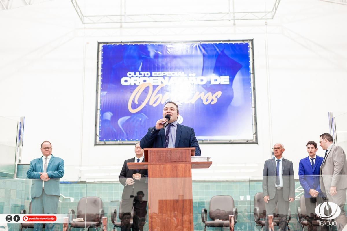IEADJO realiza Ordenação de Obreiros Locais em Culto Especial - Janeiro 2023