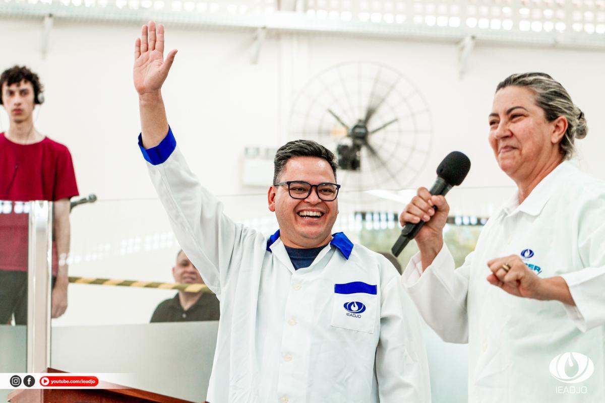 IEADJO realiza primeiro Batismo de 2023