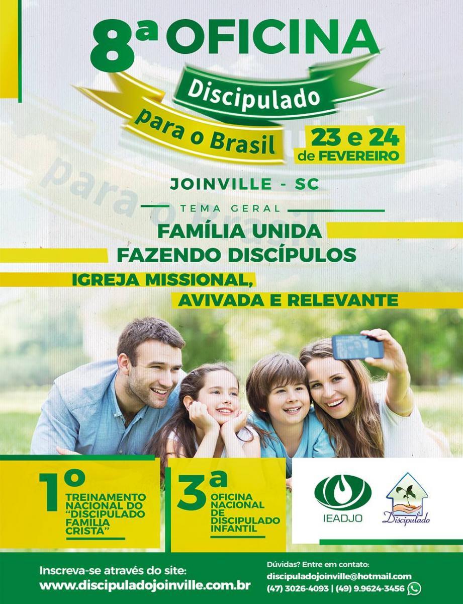 IEADJO Promove 8ª Oficina Discipulado para o Brasil