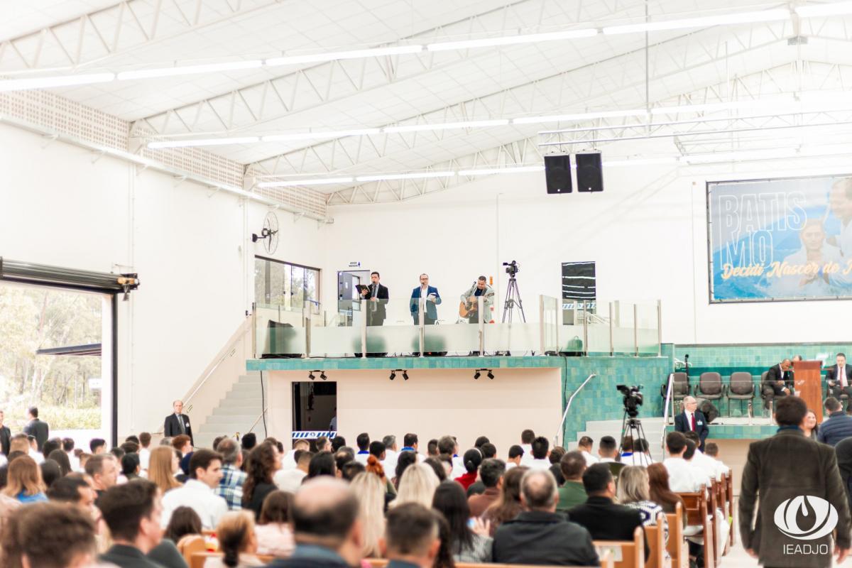 IEADJO recebe 172 novos membros - Batismo Agosto 2022
