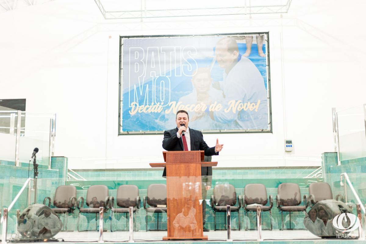 IEADJO recebe 172 novos membros - Batismo Agosto 2022