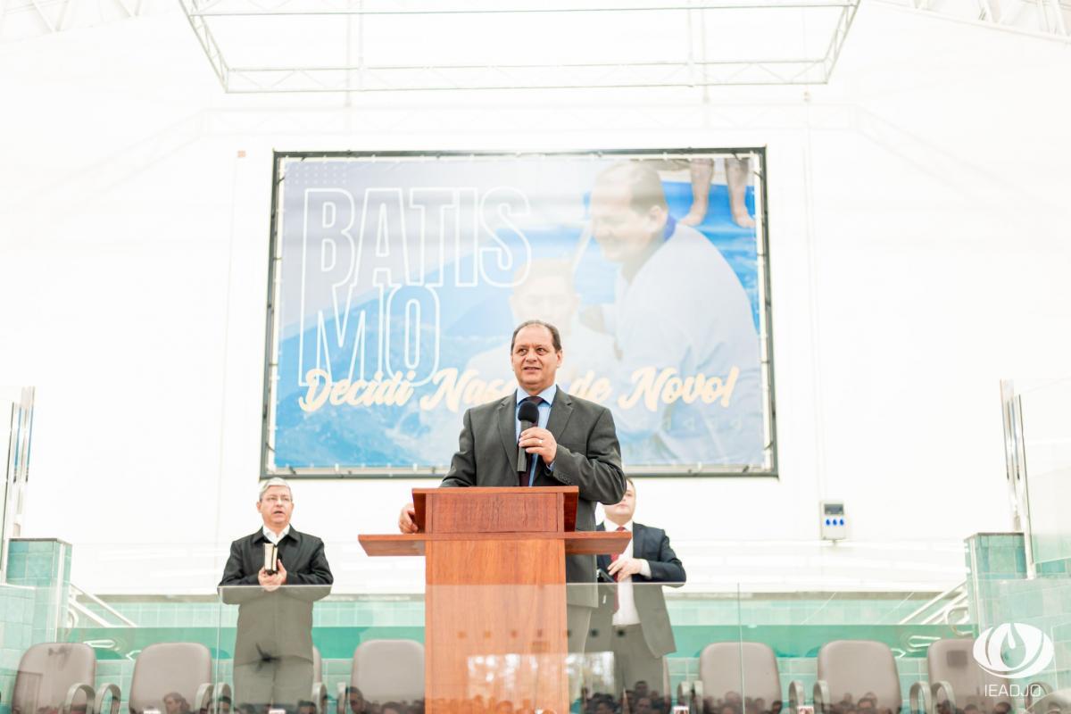 IEADJO recebe 172 novos membros - Batismo Agosto 2022