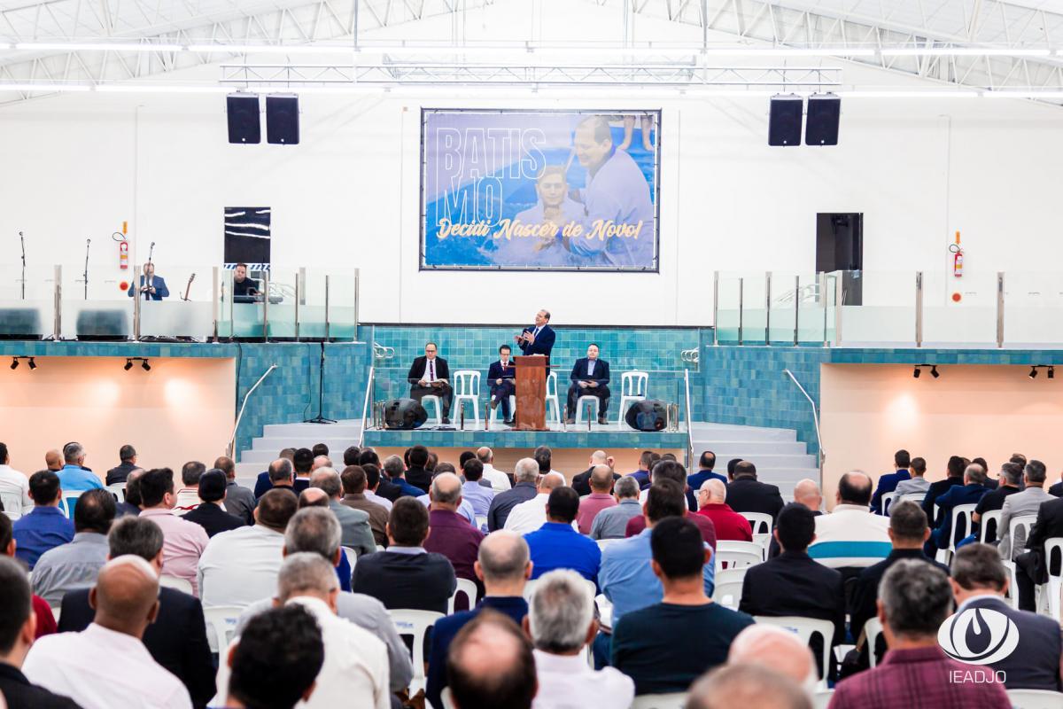 IEADJO reúne pastores setoriais e dirigentes de congregações - Abril 2022